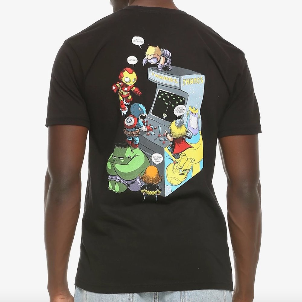 Box Lunch Marvel Avengers Arcade Tshirt